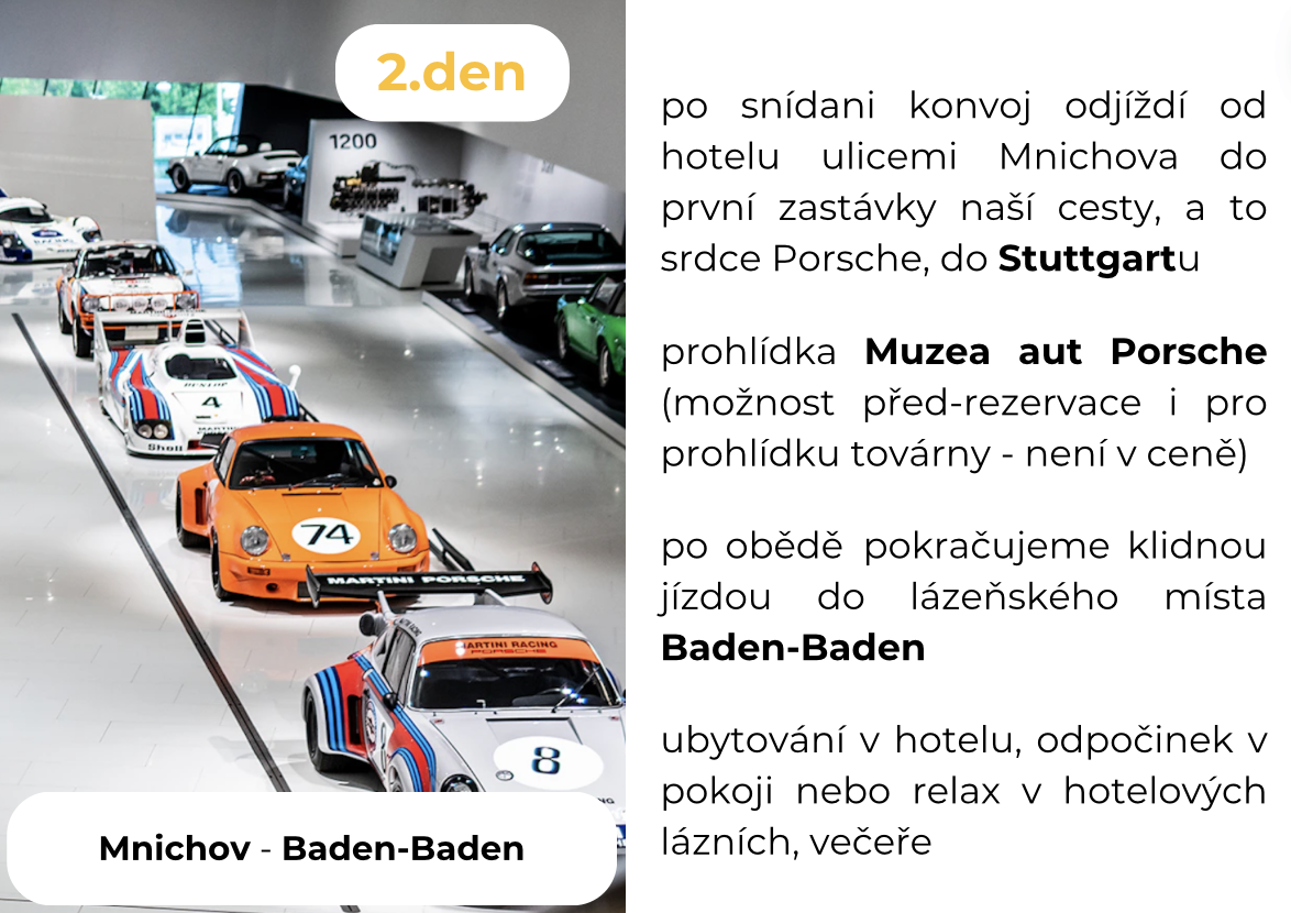 Porsche | Self-Drive Expedice | Evropa | Alpy | Říjen 2024 | Dobrodružství za volantem na nejlepších evropských silnicích | all inclusive | rezervace online